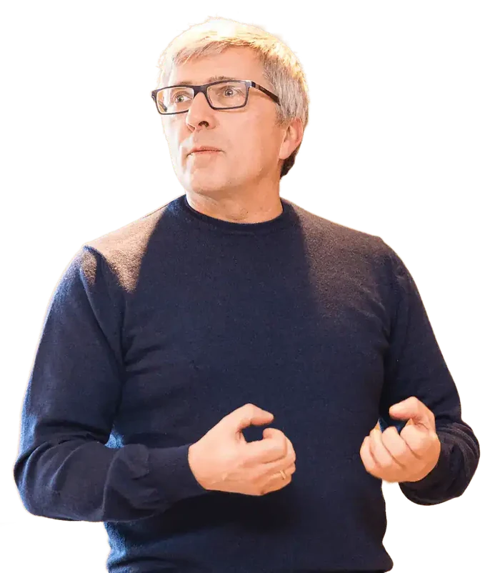 Christian Vanhenten, speaking